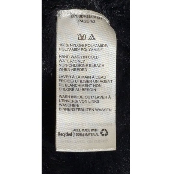 en THREAD Black Fuzzy Knit Pullover Sweater Soft Cozy Top – XS/S - Picture 4 of 4